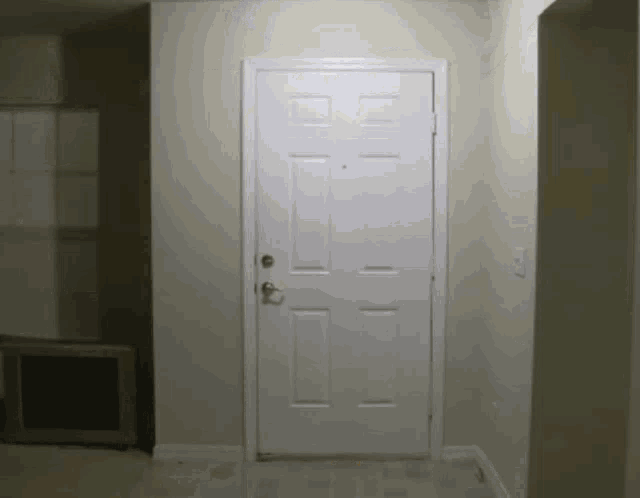 Big Bird Kicks Down Door GIF