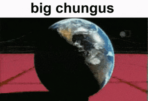 Big Chungus Solar System GIF