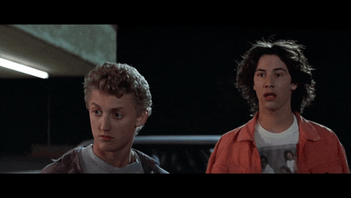 Bill And Ted Excellent Adventure GIF