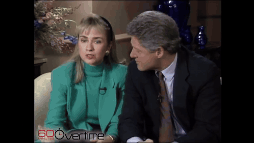 Bill Clinton Hillary Clinton GIF
