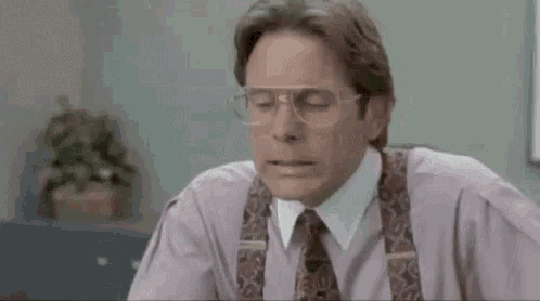 Bill Lumbergh Disagree GIF
