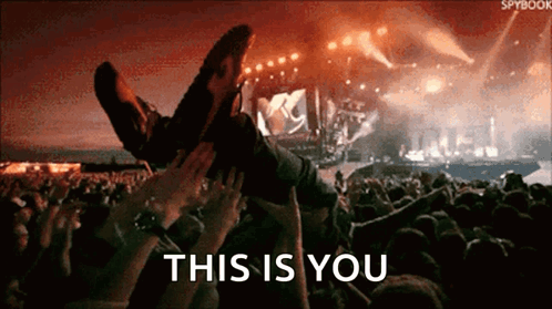 Billy Talent Crowd Surf GIF
