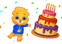 Birthday Birthday Cake Sticker