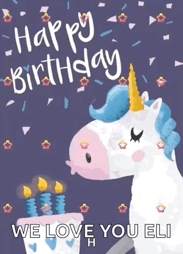 Birthday Birthday Cake GIF