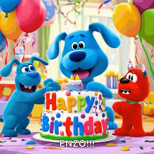 Birthday Birthday Cake GIF