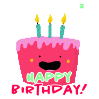 Birthday Cake Birthday Fun Sticker