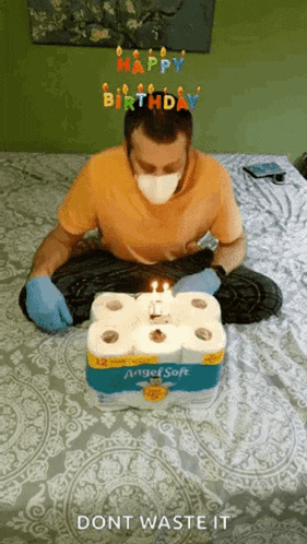 Birthday Covid GIF