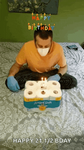 Birthday Covid GIF