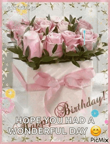 Birthday Flo GIF