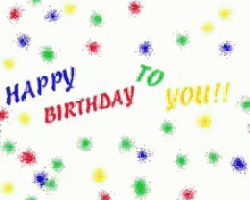Birthday Happy Birthday GIF