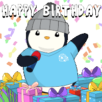 Birthday Happy Birthday Sticker