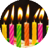 Birthday Janamdin Sticker
