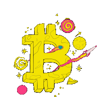 Bitcoin Blockchain Sticker