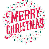 Bitcoin Christmas Decor Sticker