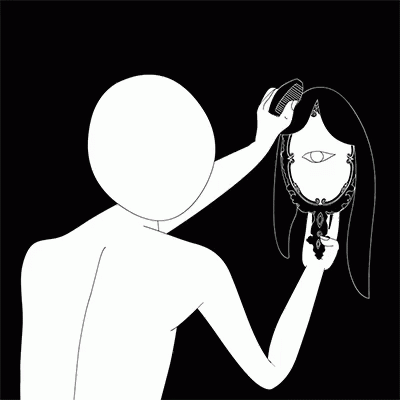 Black And White Cartoon GIF