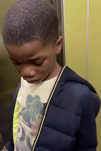 Black Boy Elevator GIF