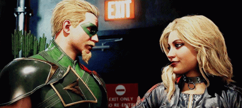 Black Canary Green Arrow GIF