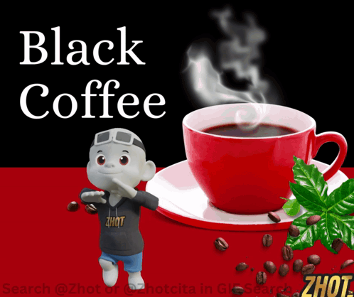 Black Coffee Café Noir GIF