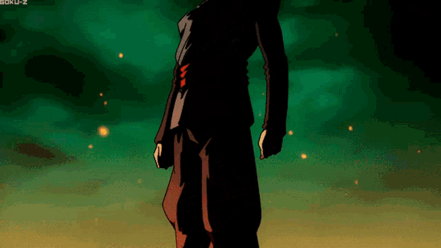 Black Goku GIF