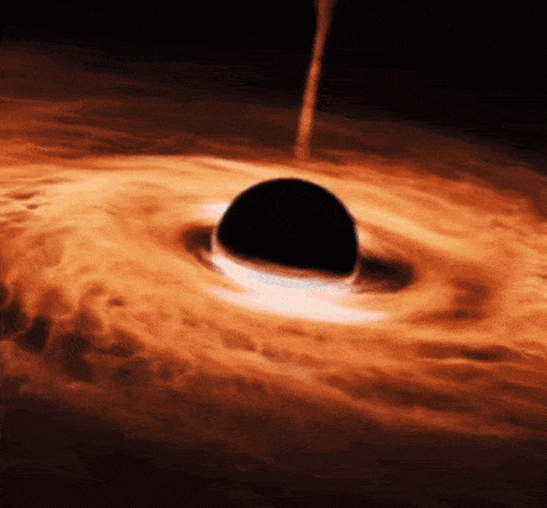 Black Hole Horror GIF