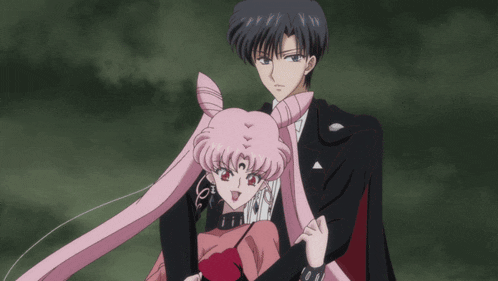 Black Lady Tuxedo Mask GIF