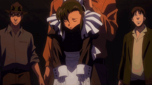 Black Lagoon Fabiola GIF