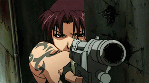 Black Lagoon Revy GIF