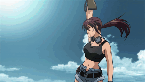 Black Lagoon Revy GIF