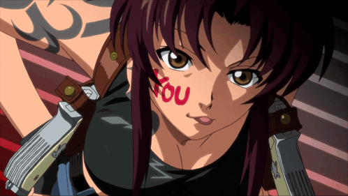 Black Lagoon Revy GIF