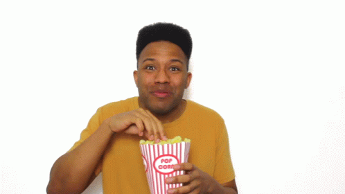 Black Prez Popcorn GIF