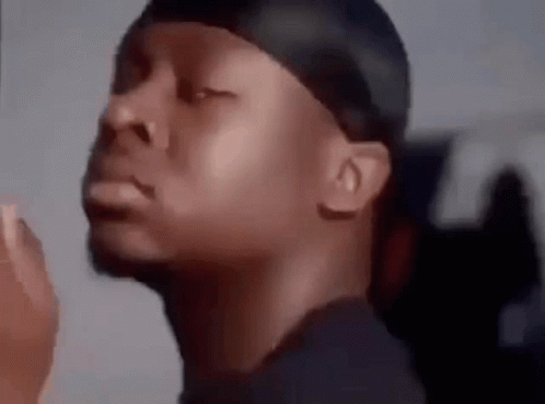 Black What GIF