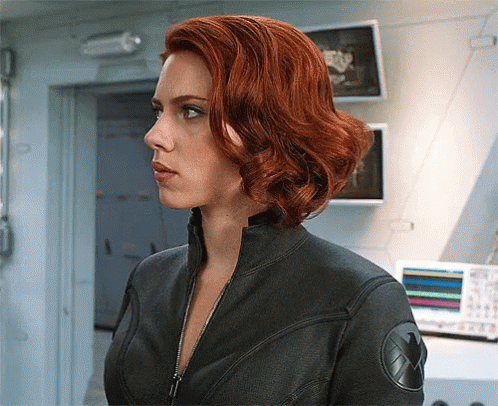 Black Widow Scarlett Johansson GIF