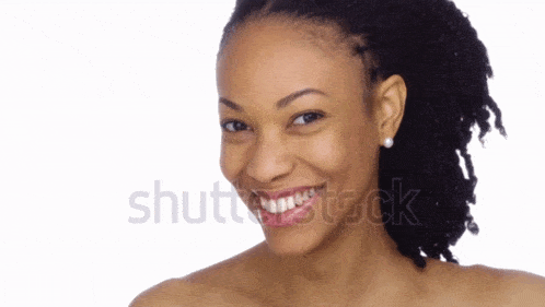 Black Woman Smiling GIF