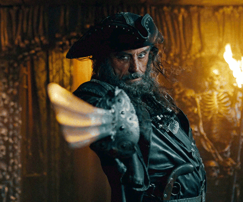 Blackbeard Potc Pirates Of The Caribbean GIF