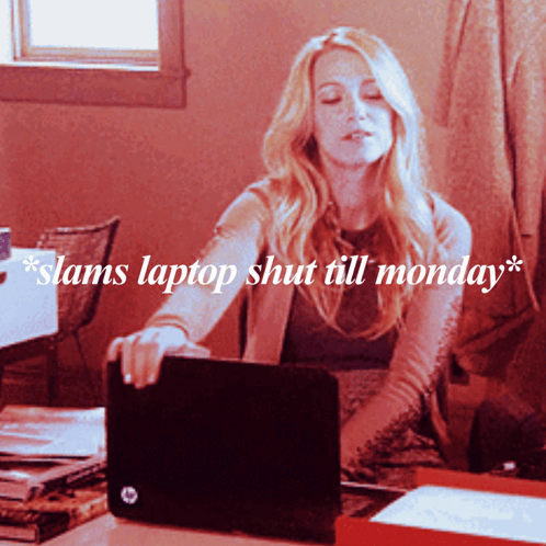 Blake Lively Ready For The Weekend GIF