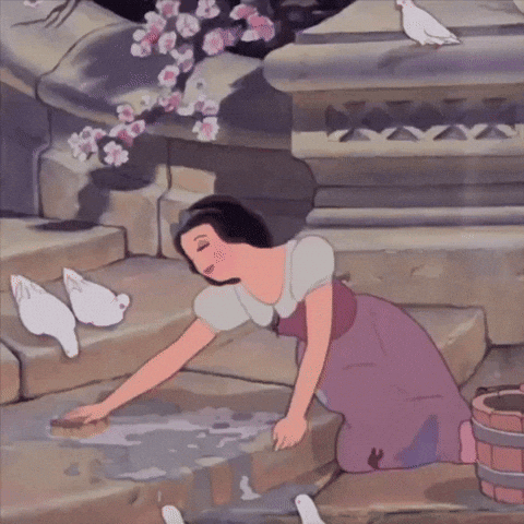 Blanche Neige Snow White GIF
