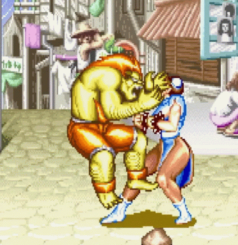 Blanka Street Fighter2 GIF