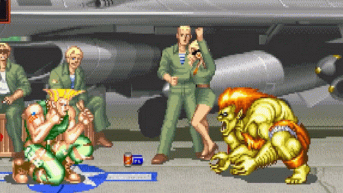Blanka Street Fighter2 GIF