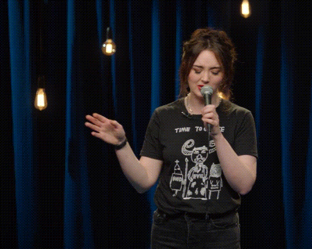 Bleh Fern Brady GIF
