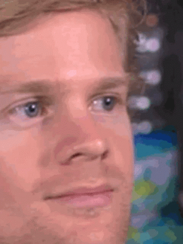 Blinking Eyes White Guy GIF