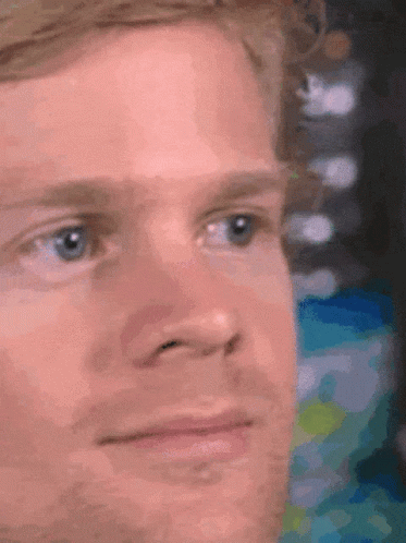 Blinking Eyes White Guy GIF
