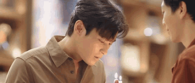 Blow Candle Lovely Writer GIF