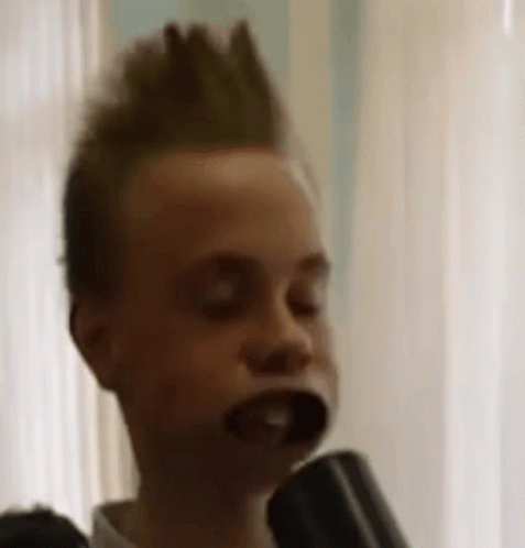 Blow Face GIF