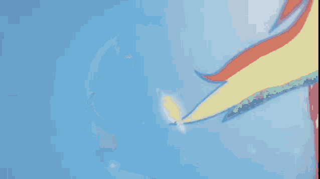 Blue Rainbow GIF
