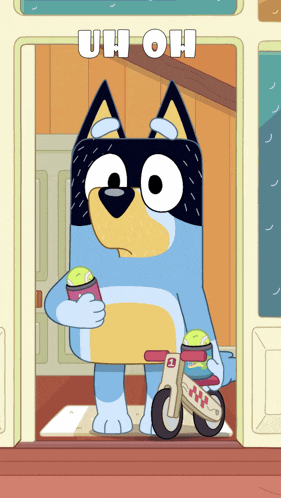 Bluey Bandit GIF