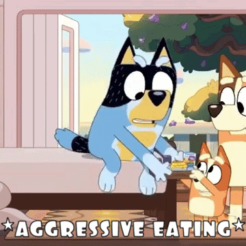 Bluey Bandit GIF