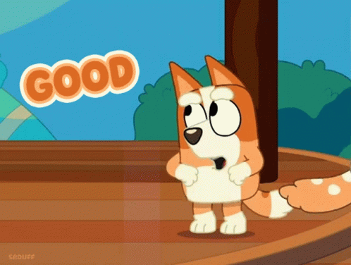 Bluey Goodbye GIF