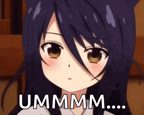 Blush Anime GIF
