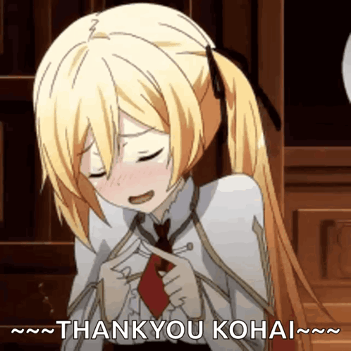 Blush Anime GIF
