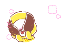 Blush Cute Sticker